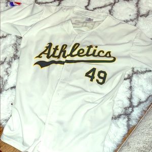 Oakland A’s baseball jersey shirt